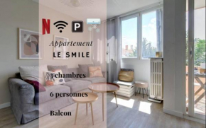 LE SMILE - 3 bedrooms - 8pers - Parking - Centre Gare